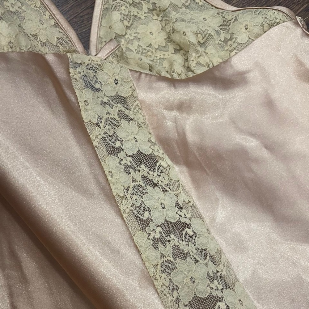 Champagne Maxi Slip Dress - Picture 4 of 7